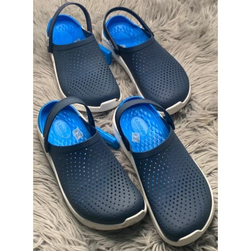 Crocs - Black And Blue Design