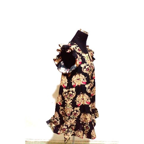 A Line Ankara Dress