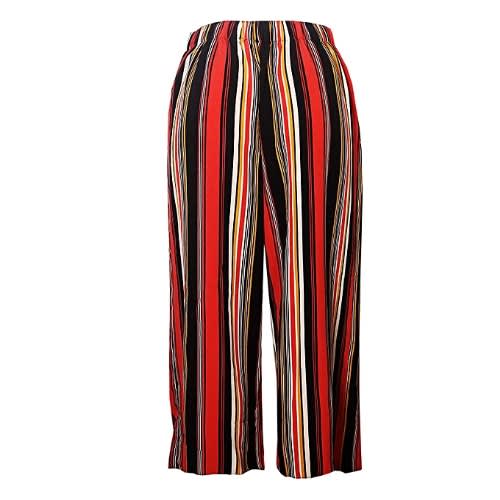 Stripe Print Culottes
