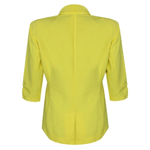 Boyfriend Longline Blazer - Yellow