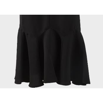 Black Skirt With Belt