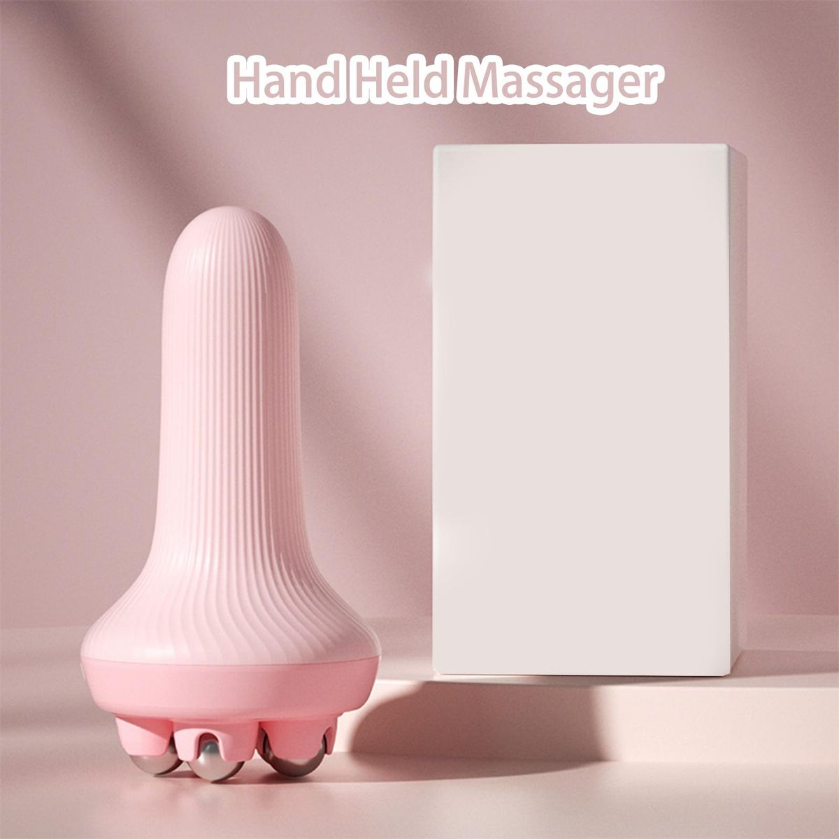 Ball Massager Strong Sturdy Roller Massager Pink
