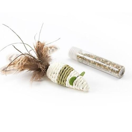 5pc/set Mutian Polygonum Cat Toys Cat Supplies Kitten Molars Biting Catnip Funny Cat Toy Cat Accessories Natural Material