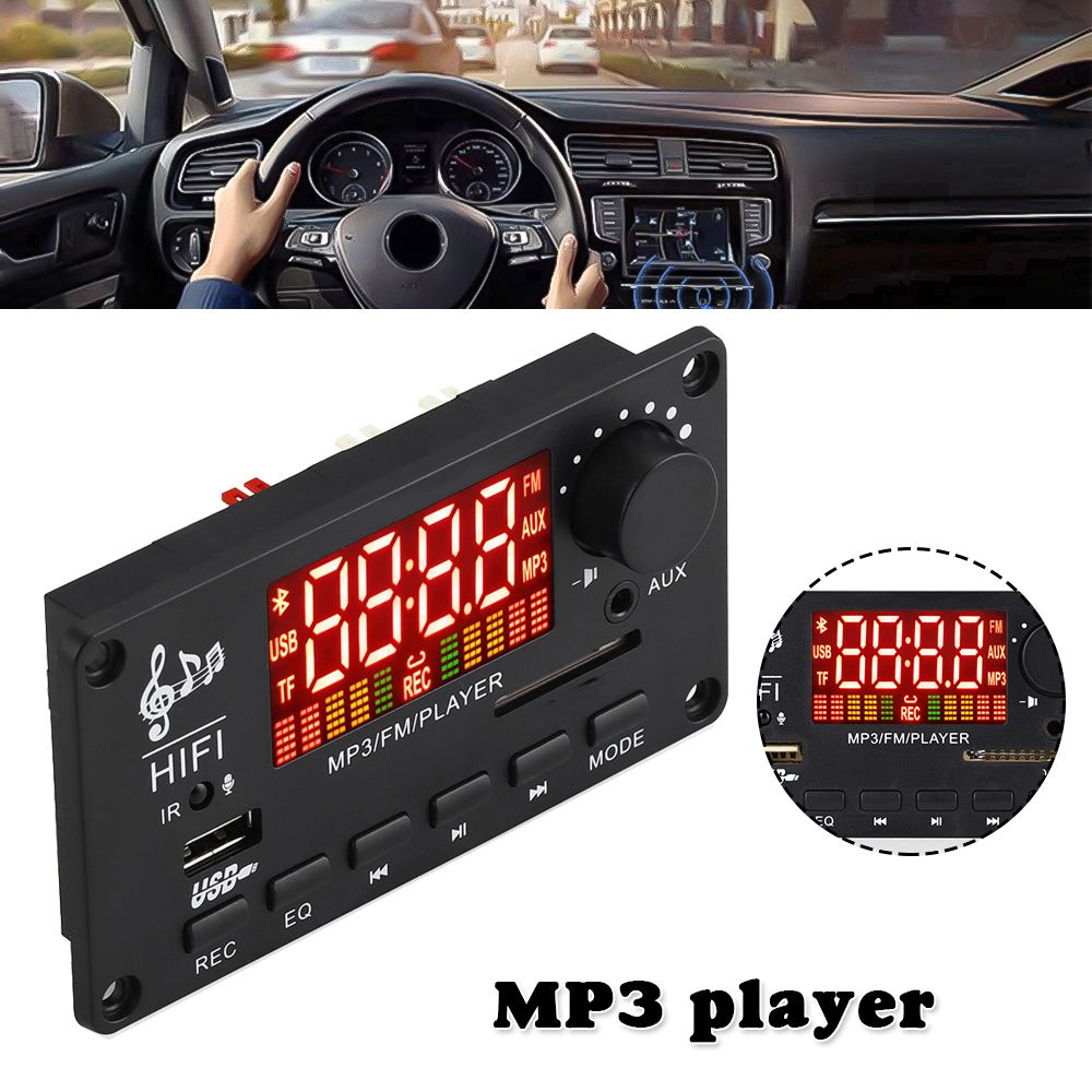 MP3 Player FM Aux Radio Supports Bluetooth-compatible Calls Color Screen