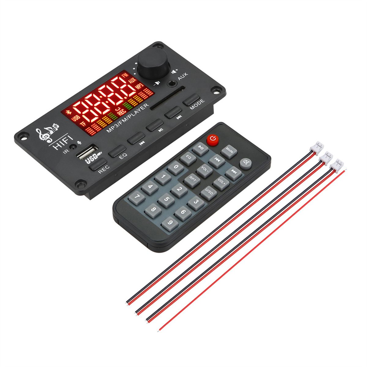 MP3 Player FM Aux Radio Supports Bluetooth-compatible Calls Color Screen