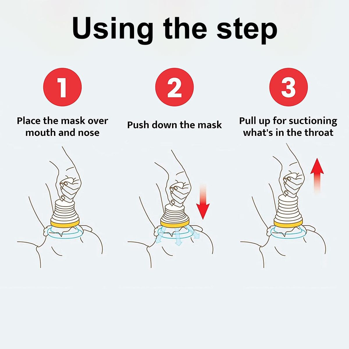 Rescue Face Cover Choking First Aid Training Cover A