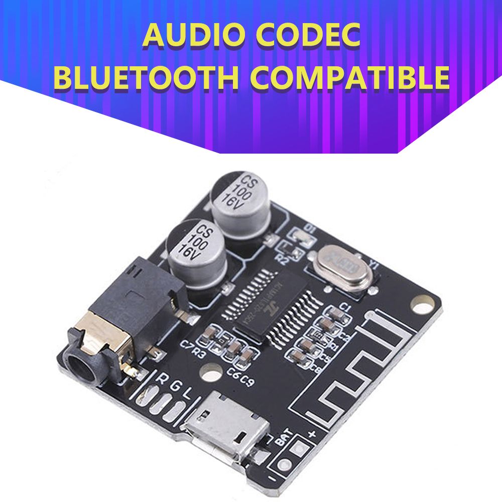MP3 Decoder Board DIY Bluetooth-compatible 5.1 Audio Receiver Module Amplifier