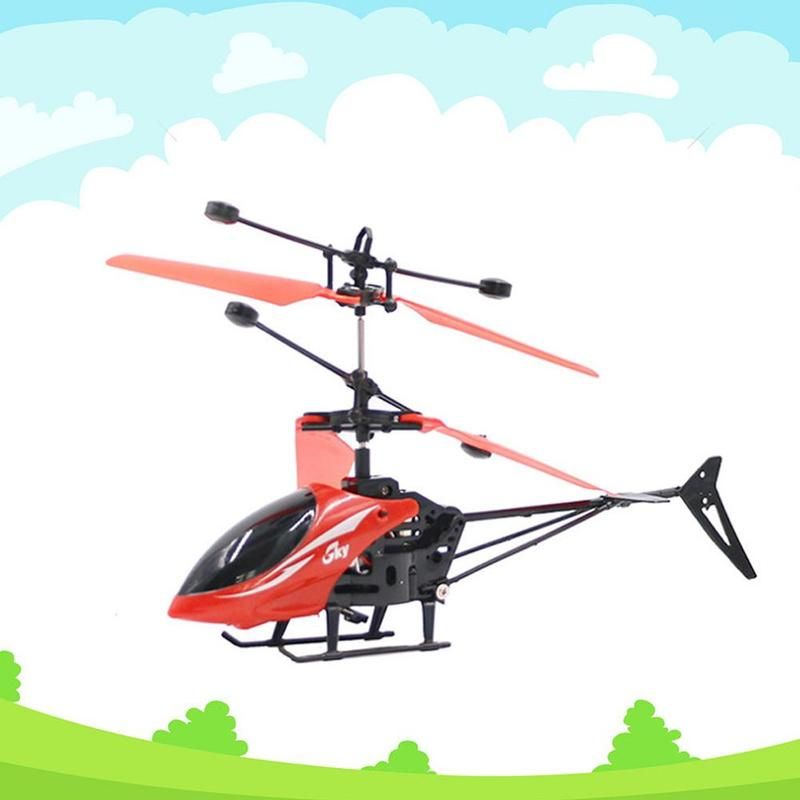 Mini Small Induction Remote Control Helicopter Outdoor Toy Plane Infrared Sensor Toy Aircraft Kids Cool Electronic Toys
