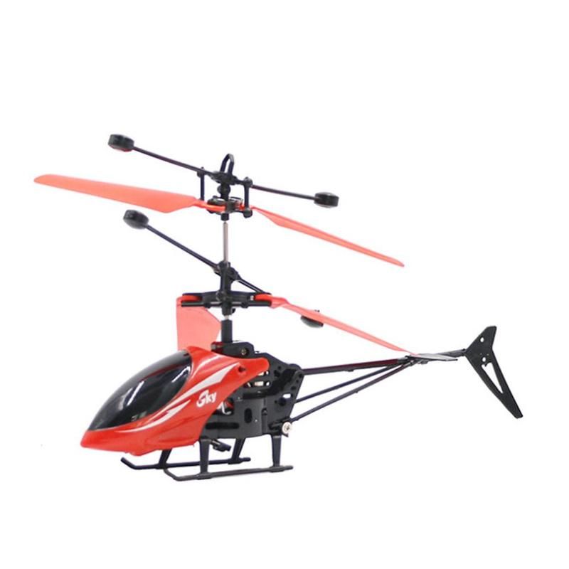 Mini Small Induction Remote Control Helicopter Outdoor Toy Plane Infrared Sensor Toy Aircraft Kids Cool Electronic Toys