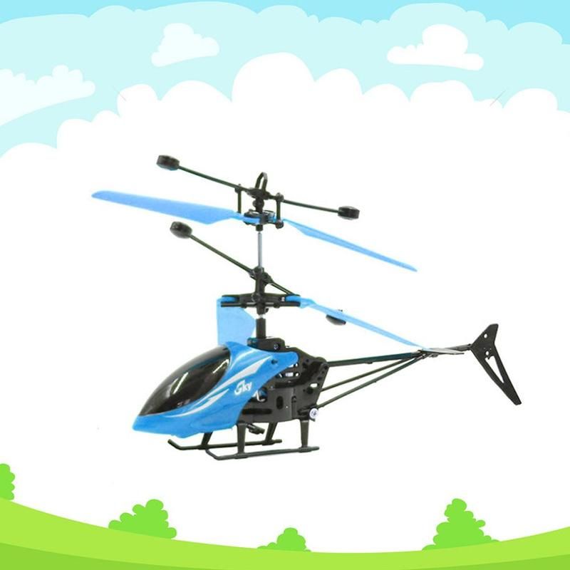 Mini Small Induction Remote Control Helicopter Outdoor Toy Plane Infrared Sensor Toy Aircraft Kids Cool Electronic Toys
