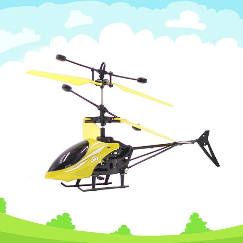 Mini Small Induction Remote Control Helicopter Outdoor Toy Plane Infrared Sensor Toy Aircraft Kids Cool Electronic Toys