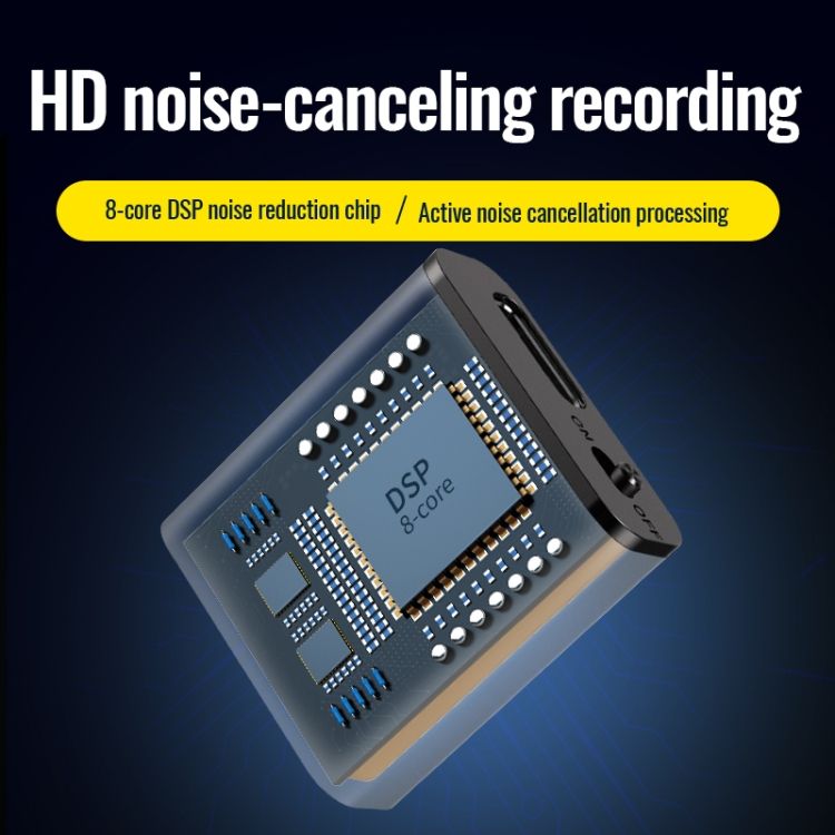 JNN Q8 Portable Smart Voice Recorder 16GB