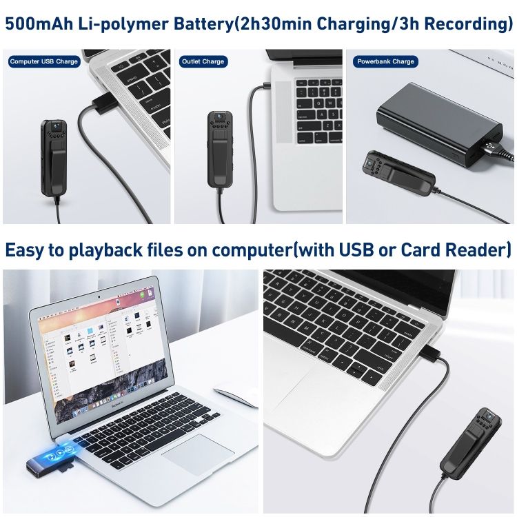 1080P Micro Camcorder Night Vision DV Video Voice Recorder