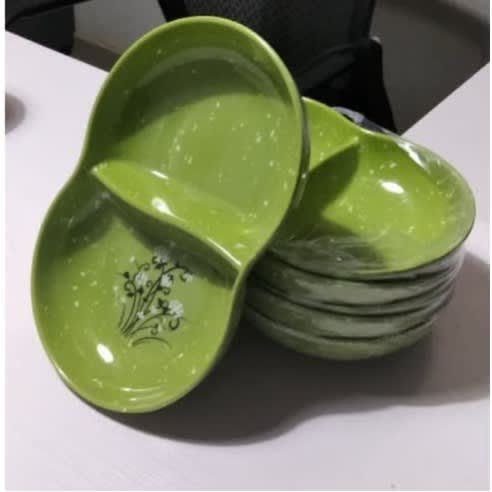 2 In 1 Unbreakable Plates 6pcs