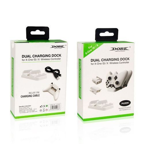 Xbox One/X/Slim Fast Dual Charger Station USB Charging With 2 Batteries For Xbox One Game