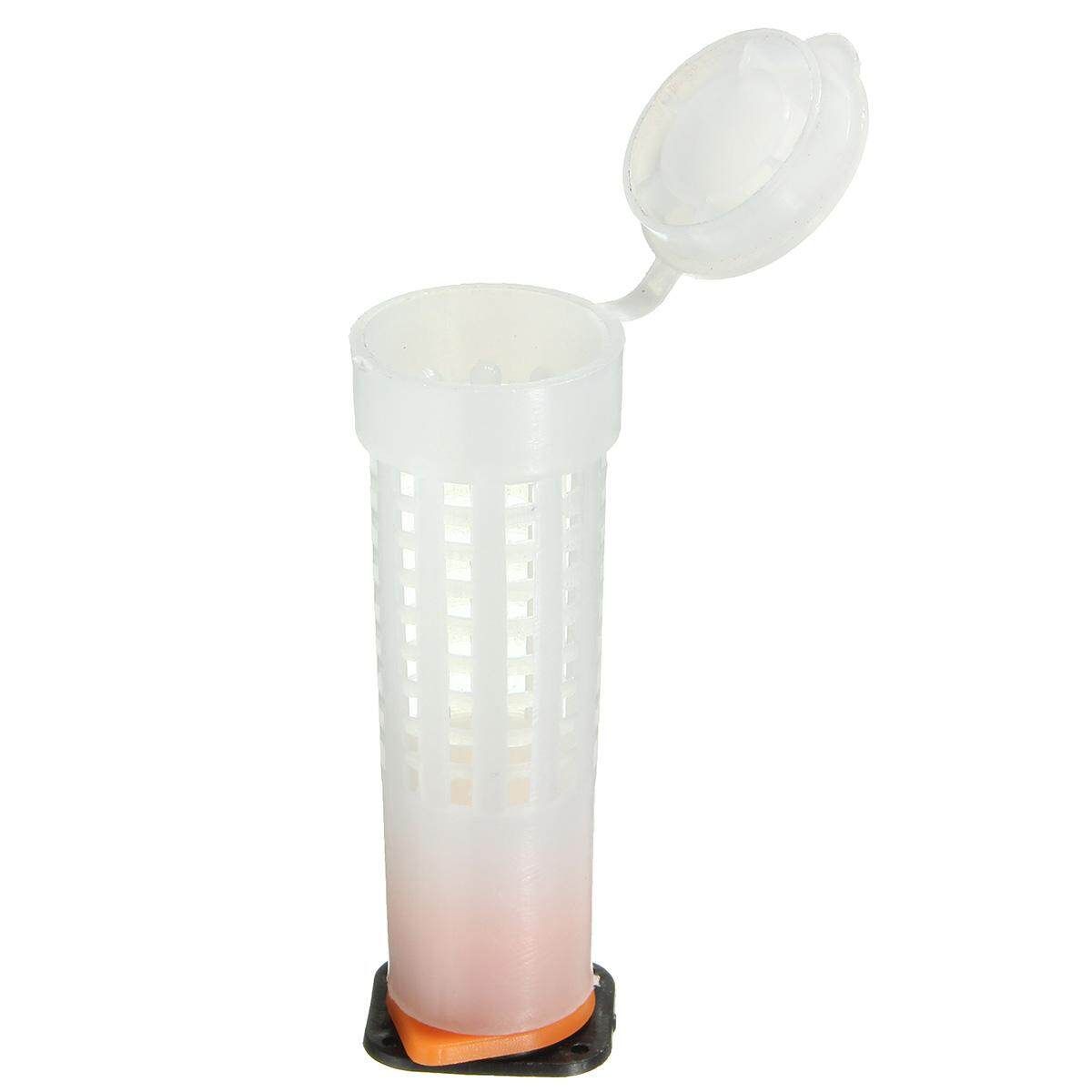 25x Beekeeping Rearing Cup Kit Queen Bee Hair Roller Cages Beekeepers Equip Tool
