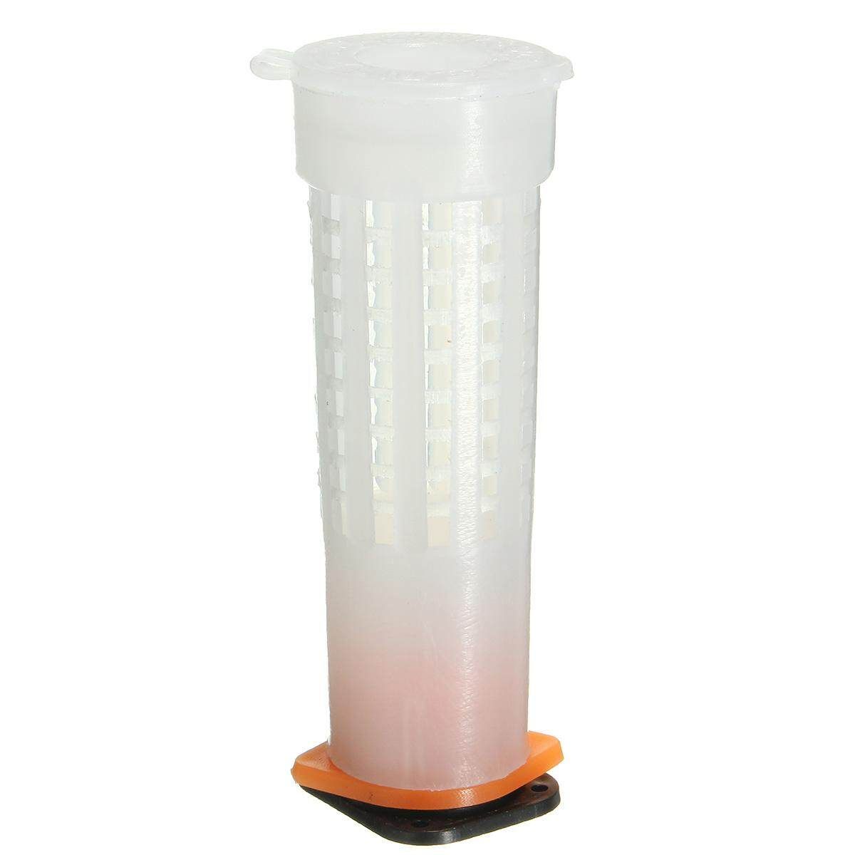 25x Beekeeping Rearing Cup Kit Queen Bee Hair Roller Cages Beekeepers Equip Tool