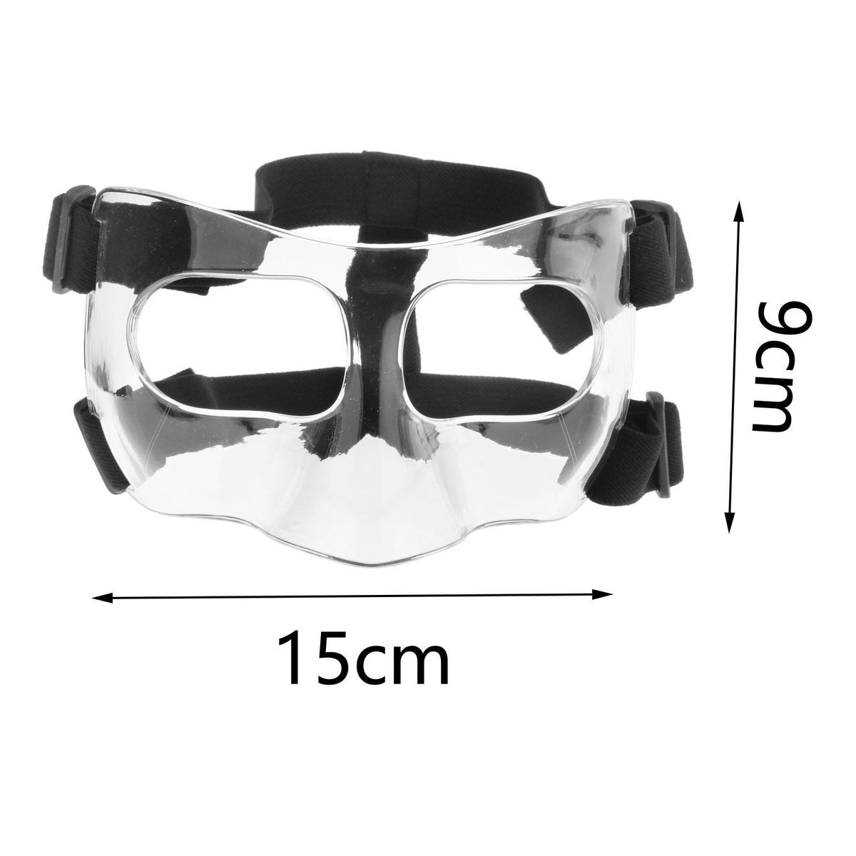 Clear Basketball Nose Guard Durable   Accessories   Nose