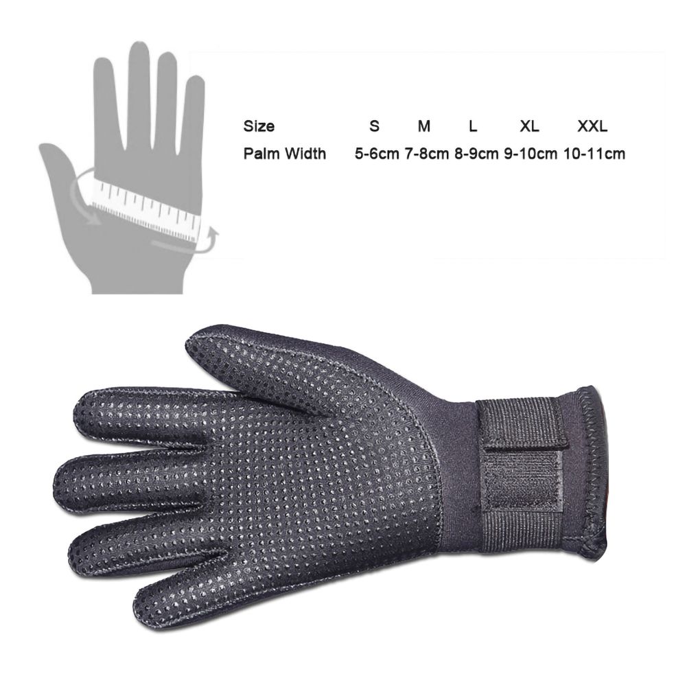 5mm Warm Anti-Scratch Anti-Slip Wear-Resistant Snorkeling