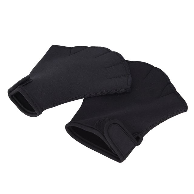1 Pair Swim Fins Hand Surfing Frogs Webbed Flippers Gloves