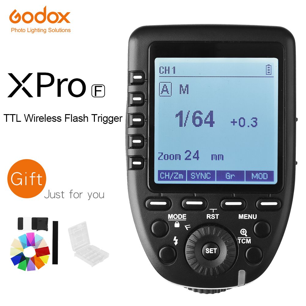 Godox Xpro Series Flash Trier Transmitter Xpro-C/N/S/F/O For All Type Camera For Canon Nikon Sony Olympus Panasonic Fuji