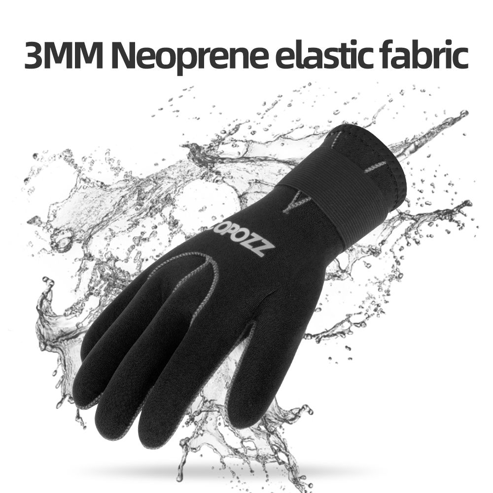 Copozz 3mm Neoprene Scuba Diving Gloves Warm Material Surf