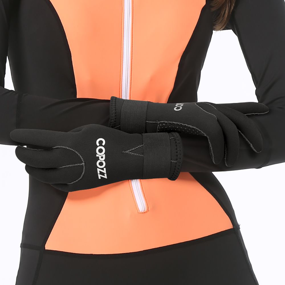Copozz 3mm Neoprene Scuba Diving Gloves Warm Material Surf