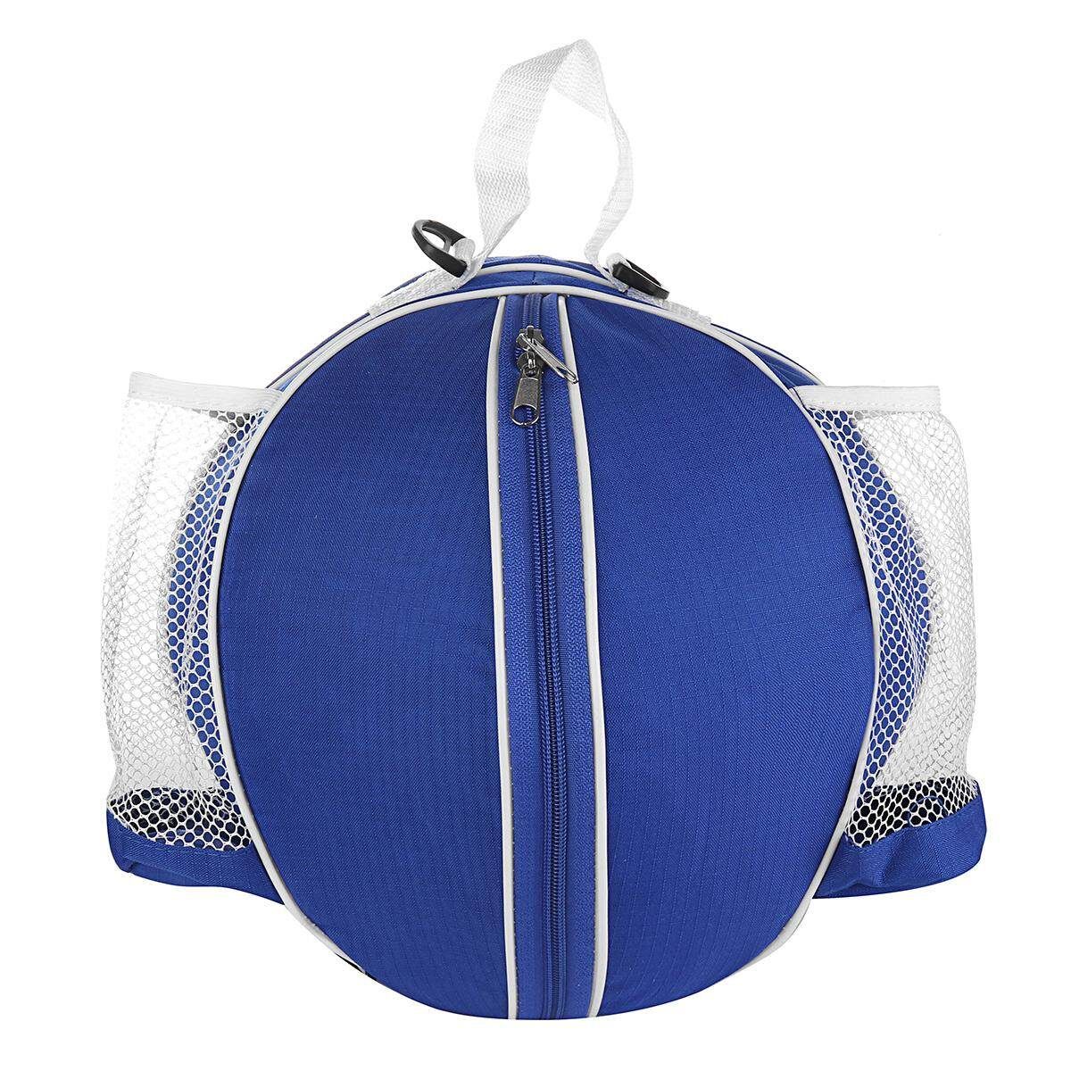 Portable Basketball Backpack Water Bottle Ball Pack Soccer Sports Bags Kids Football Kits Waterproof Volleyball Basketball Bag Blue