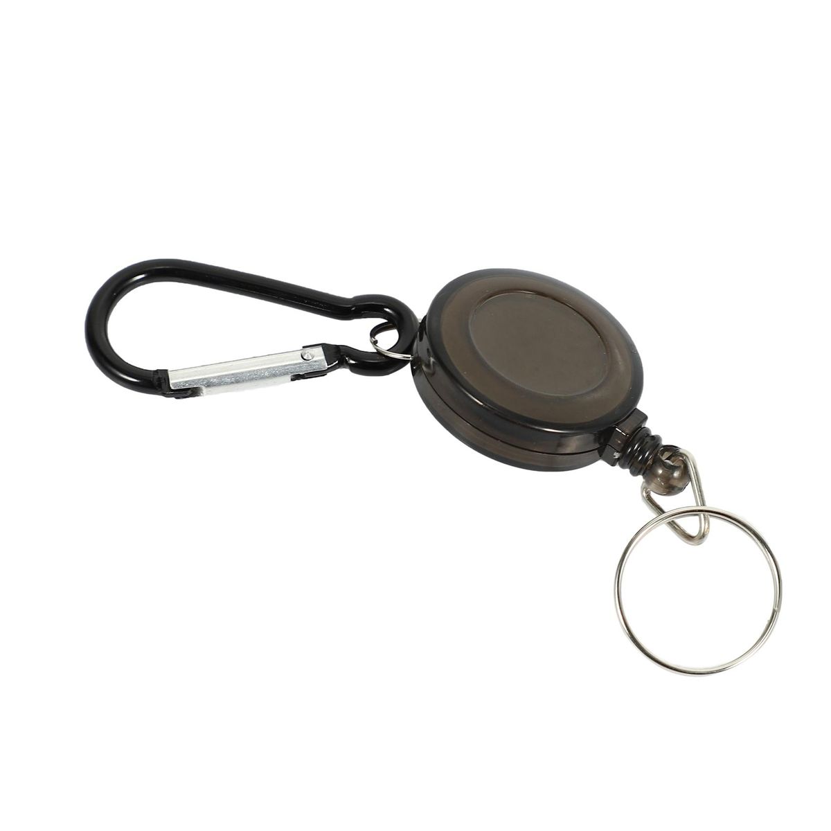 Lot 1 Badge Holder Winder Holder Keychain Retractable Carabi