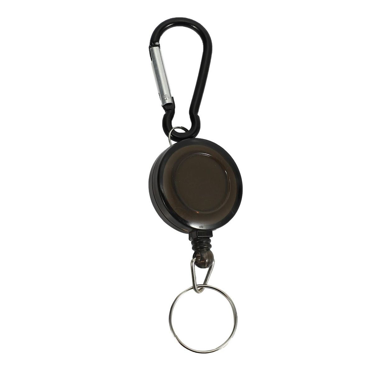 Lot 1 Badge Holder Winder Holder Keychain Retractable Carabi