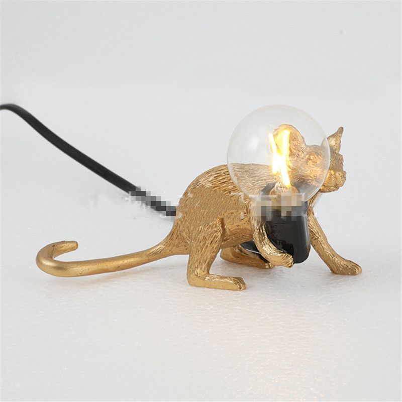 SELETTI Modern Resin Mouse Table Lamp LED E12 Table Lamps