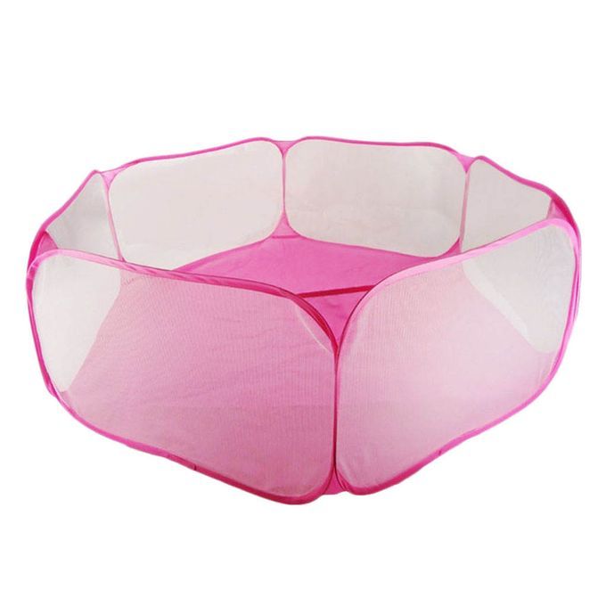 Foldable Children Kids   Ball Pit Pool Baby Play Tent Garden Toy Pink