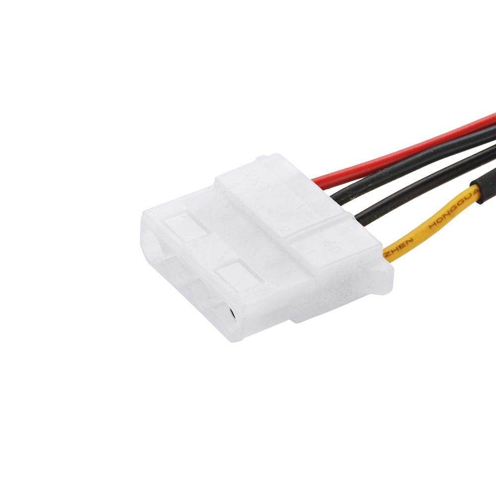 11cm Large 4 Pin IDE Male To Female Chassis Cooling Fan Speed Reduction Cable Fan Speed Down Line