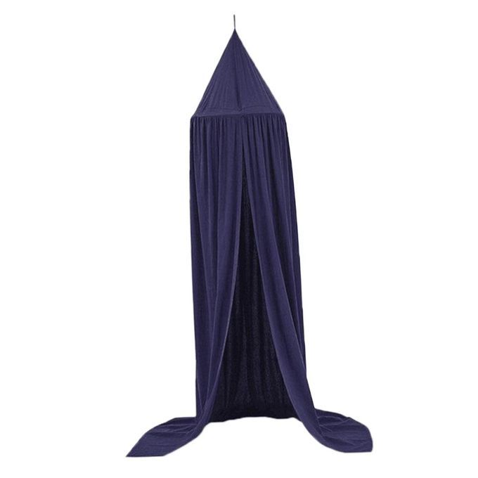 Kids Bed Canopy Bedcover  Net Bedding Dome Tent Blue