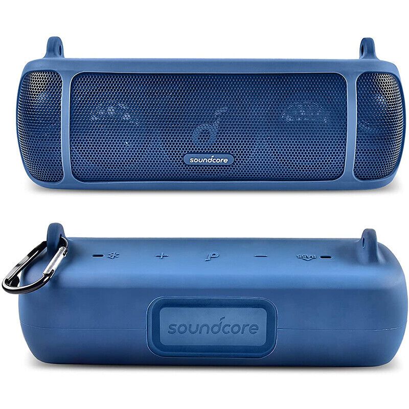 Silicone Case - Anker Soundcore Motion+ Speaker Pouch - Blue