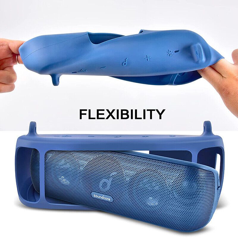 Silicone Case - Anker Soundcore Motion+ Speaker Pouch - Blue