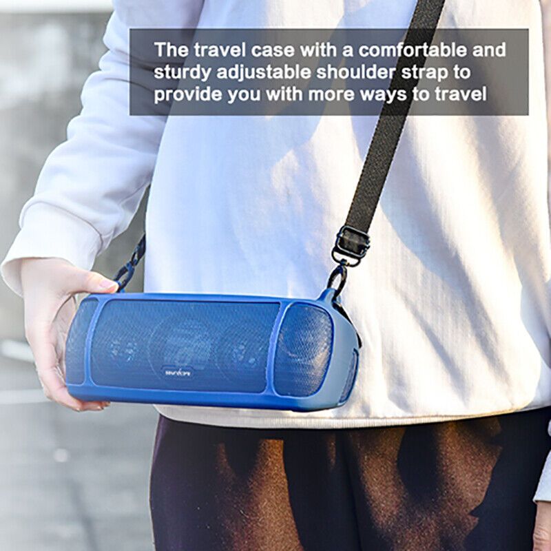 Silicone Case - Anker Soundcore Motion+ Speaker Pouch - Blue