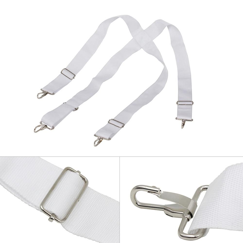 Adjustable Parade Marching Bass Drum Shoulder Strap Sling Nylon Belt Metal Clip Musical Percussion Instrument Parts Accessories