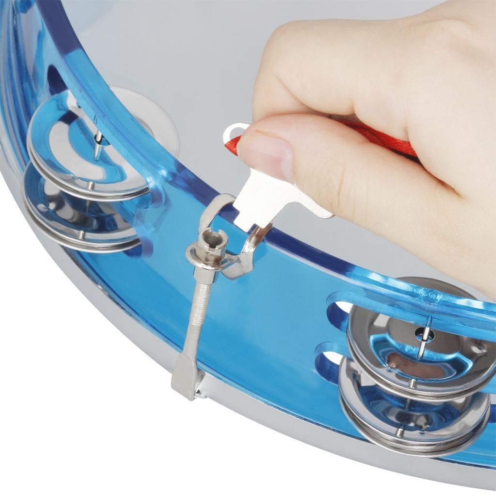 Tambourine With 6 Pairs Of  , For Any Party, Dance
