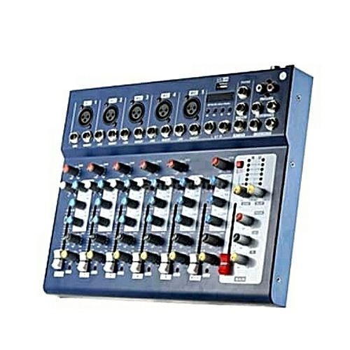 Portable 7channels Mixer With Phantom, USB, Equalizer