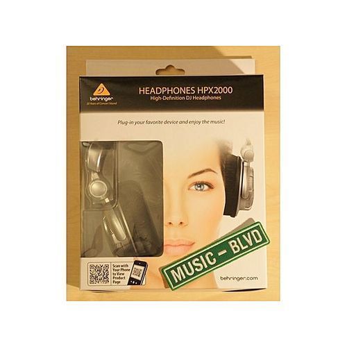 HPX2000  High-Definition DJ/Studio Headphones