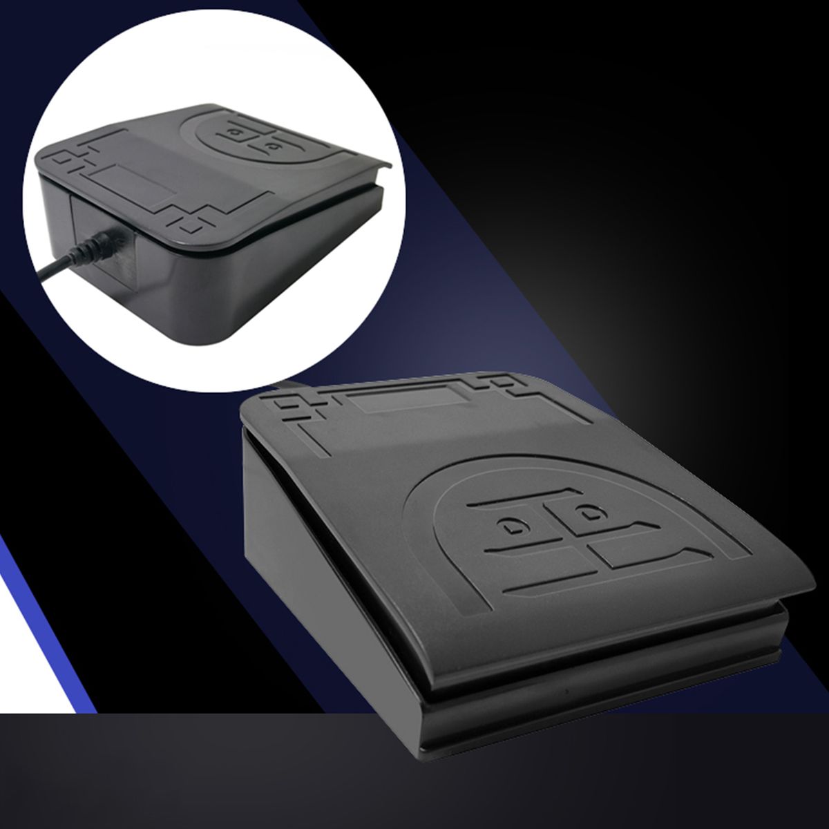 USB Foot Pedal Switch MIDI Controller User-Defined Shortcut