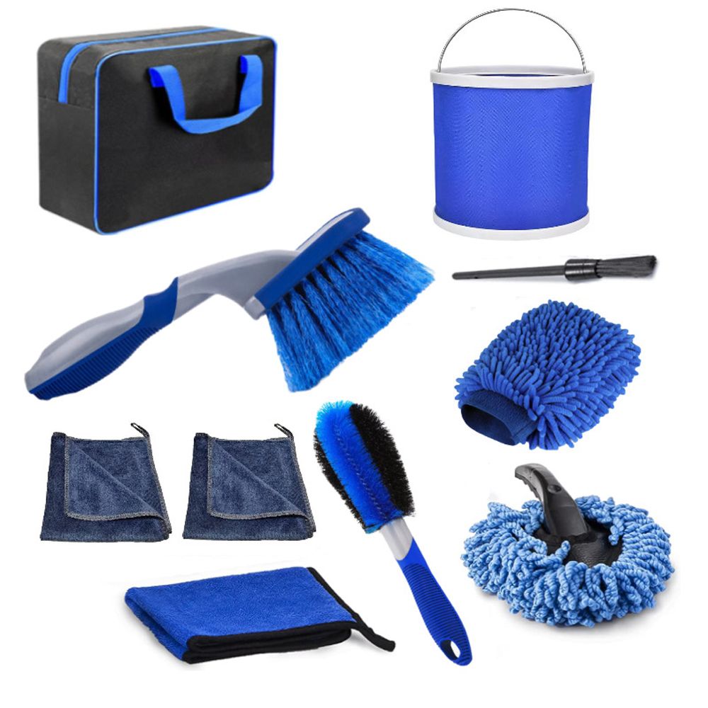 10PCS Car Wash Cleaning Tools Kit Automobile