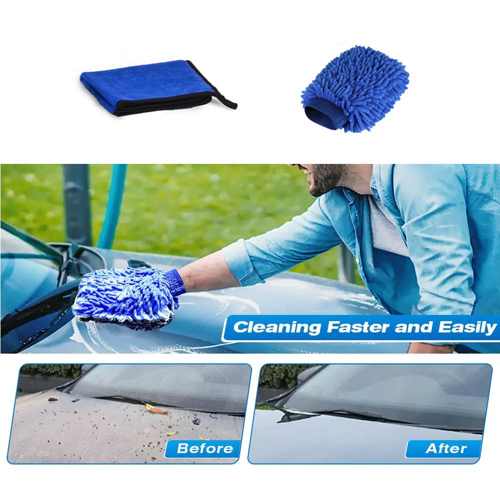 10PCS Car Wash Cleaning Tools Kit Automobile