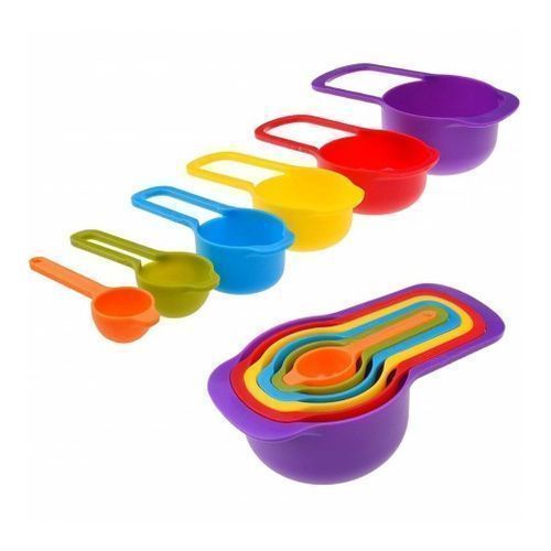 6pcs  Colorful Kitchen Measuring Cup Set