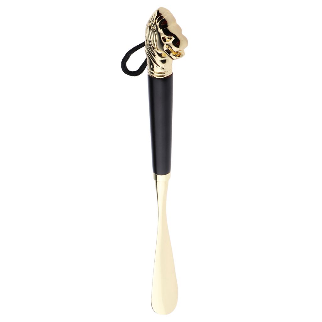 Arm Extender Long Metal Shoe Horn Shoehorn Shoe Lifter With Lion Head