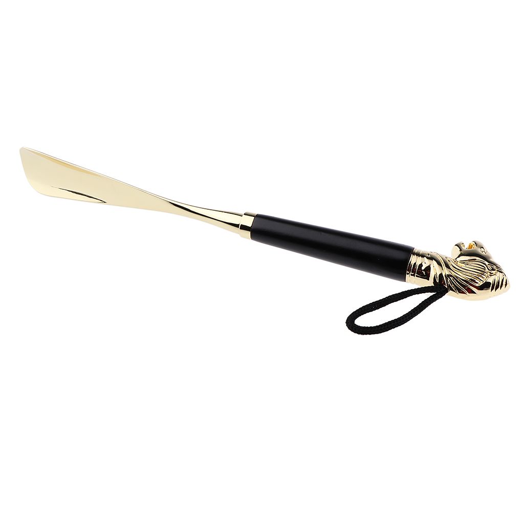 Arm Extender Long Metal Shoe Horn Shoehorn Shoe Lifter With Lion Head