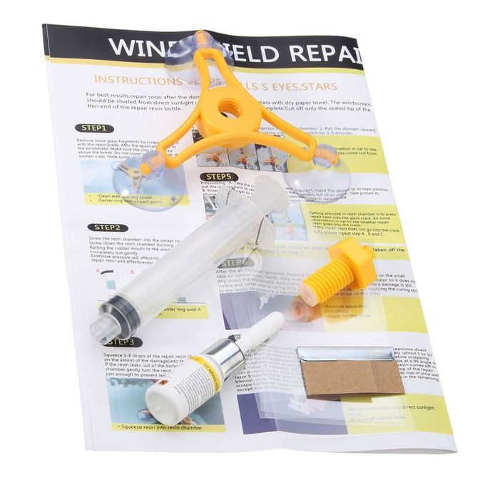 DIY  Ar Wind Shield Gl  Repair Kit Gl  Winds Reen Repair Gl  Tools-multi-color Mixed