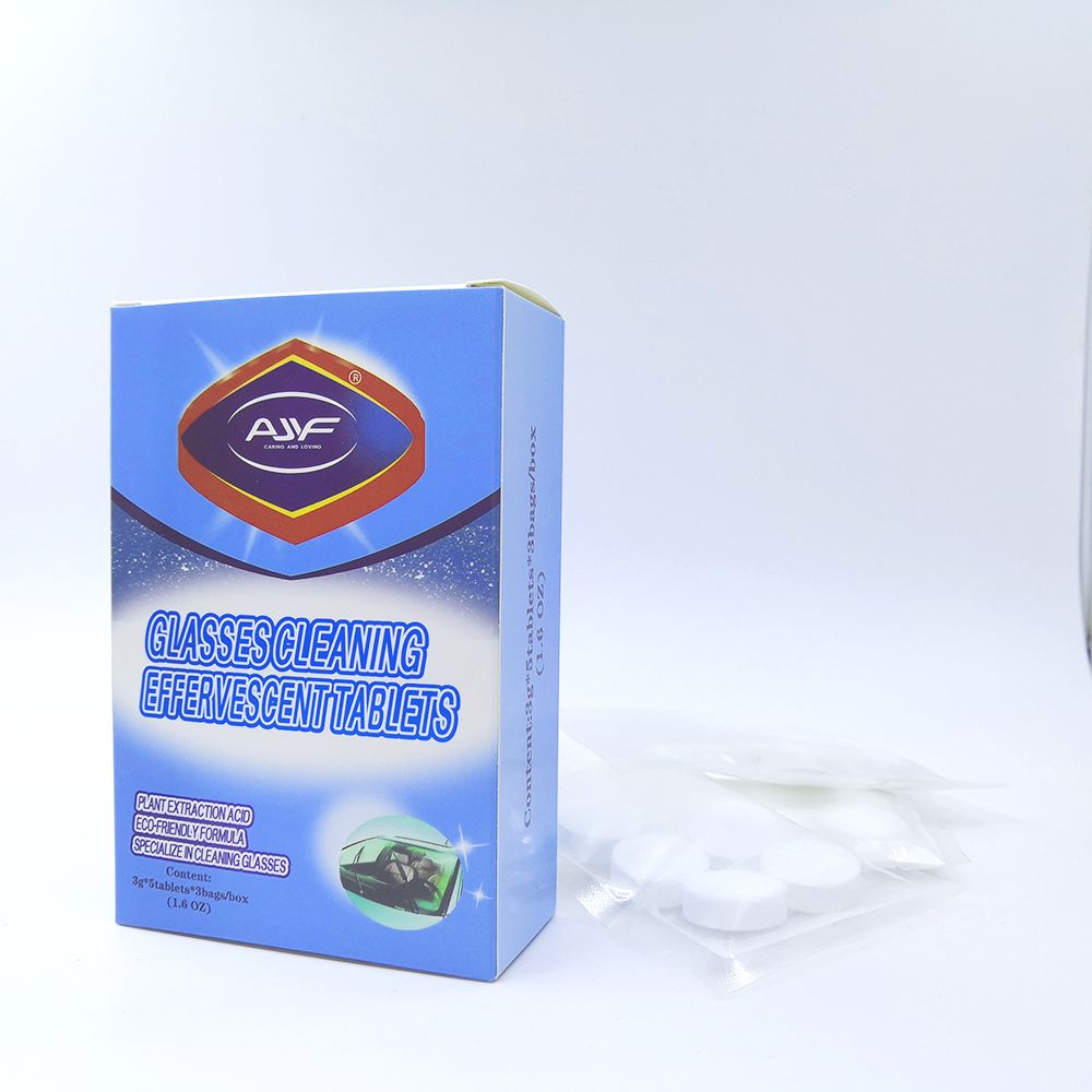 Household Anti-fog Glass Cleaning Effervescent Tablet