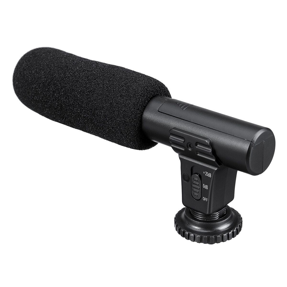 3.5mm External Stereo Camera Microphone MIC DSLR Video Camcorder Vlogging Camera Small Microphone